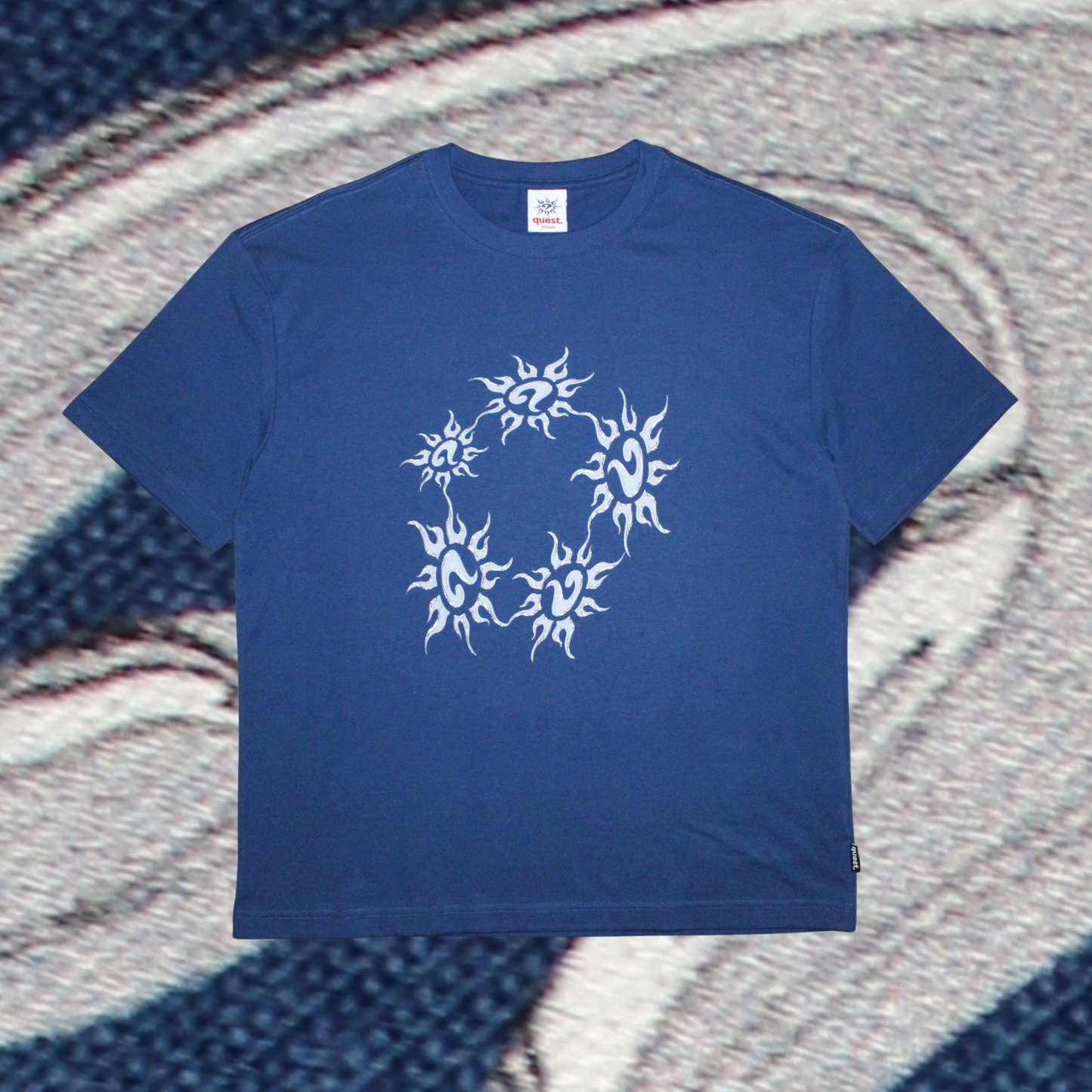 nullfish tee (cobalt)