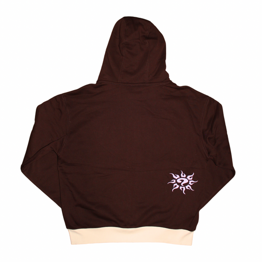 A2C zip hood (brown)