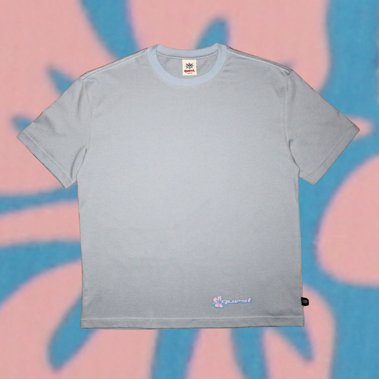 ハイビスカスTシャツ（モーブ）