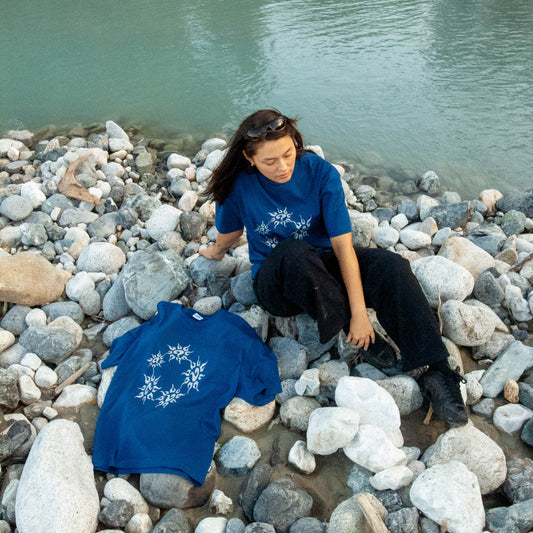 nullfish tee (cobalt)