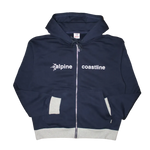 A2C zip hood (navy)