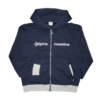 A2C zip hood (navy)