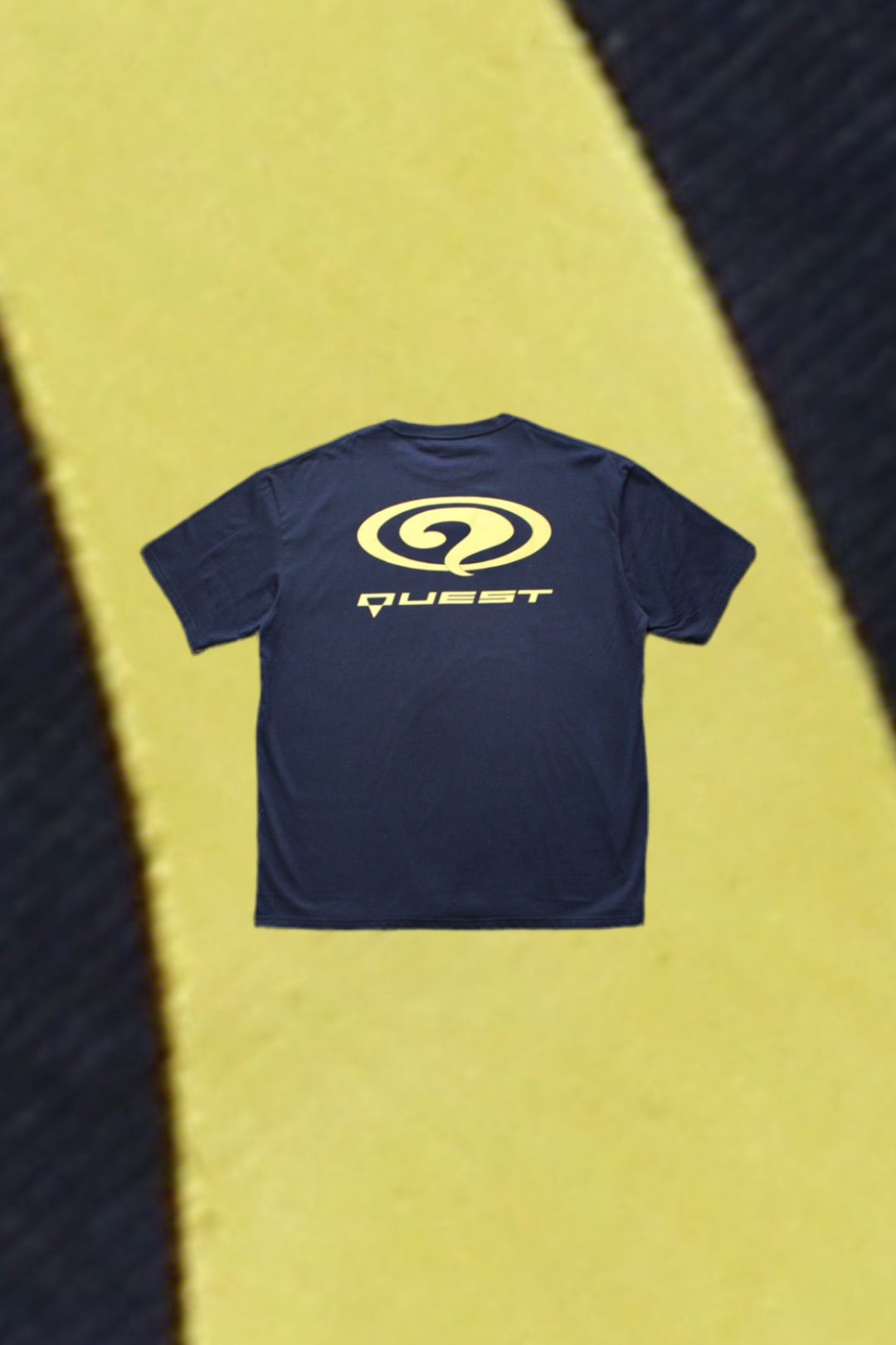 oval logo tee (yellow)