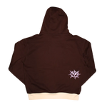 A2C zip hood (brown)